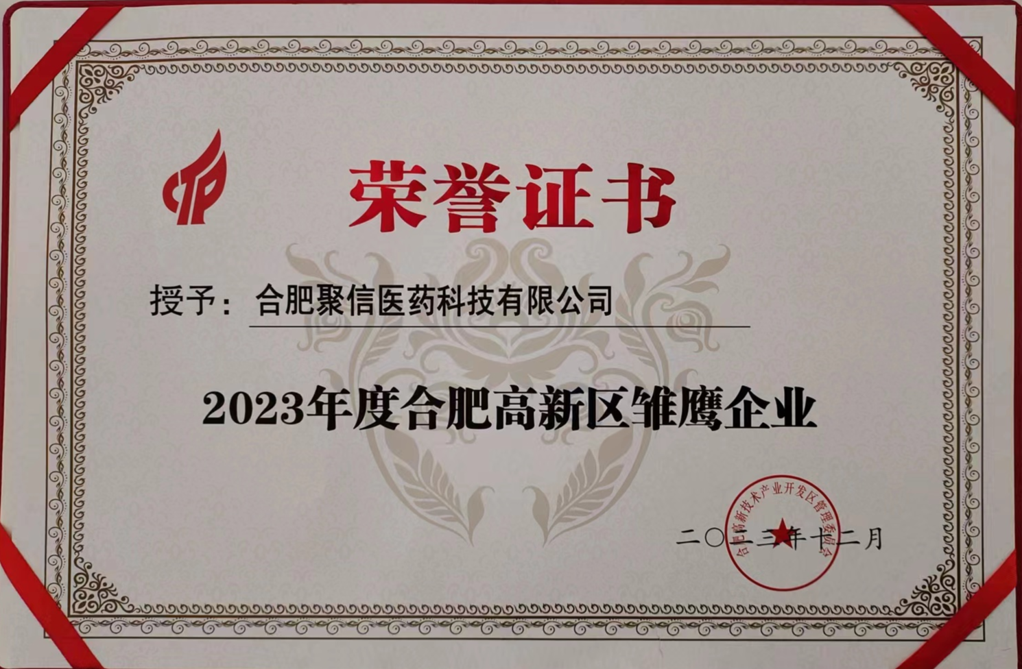 合肥高新区雏鹰企业
